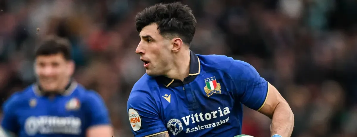 Tommaso Menoncello Pronostic Six Nations Pays de Galles – Italie